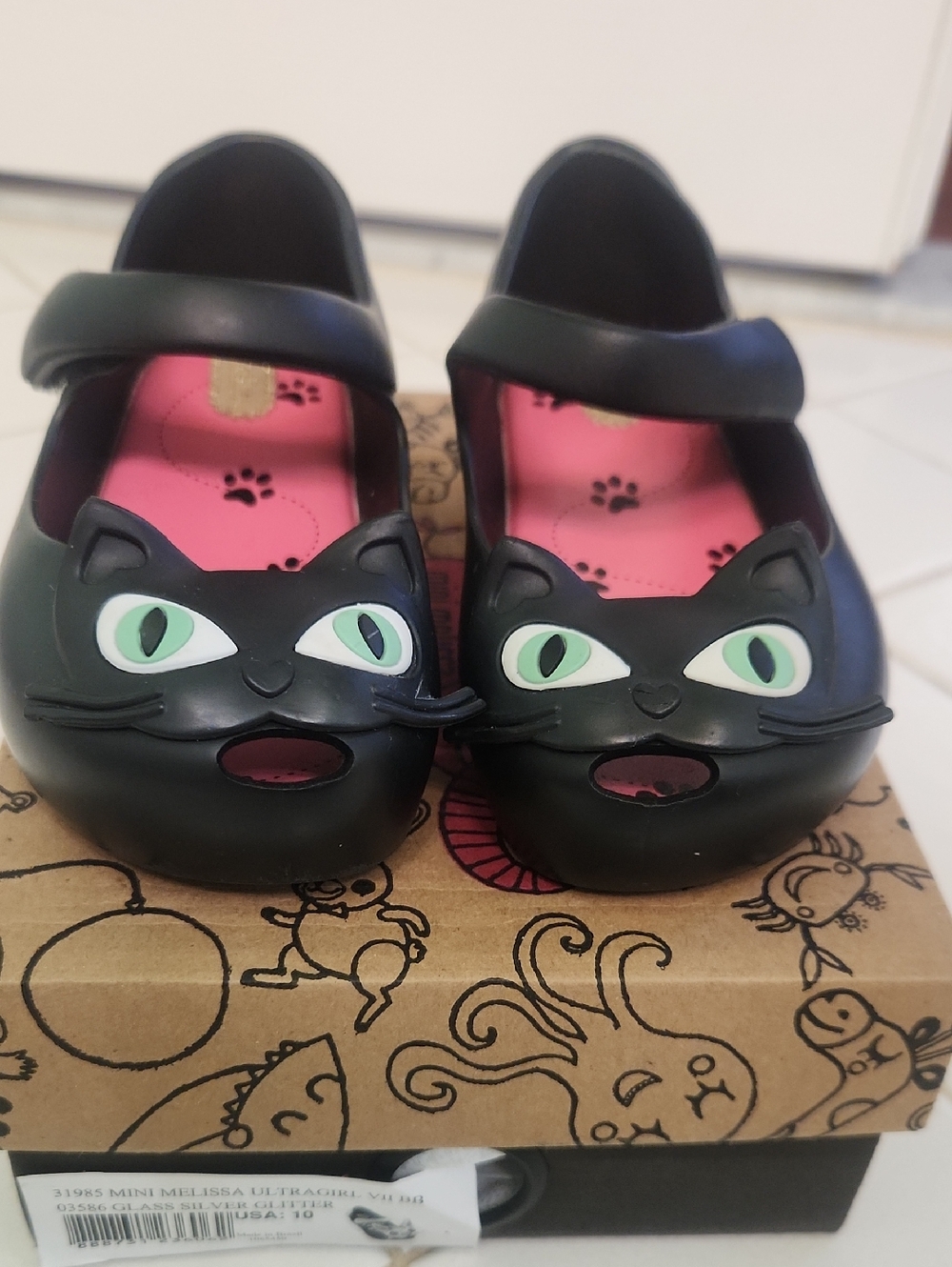 Mini Melissa Black Cat